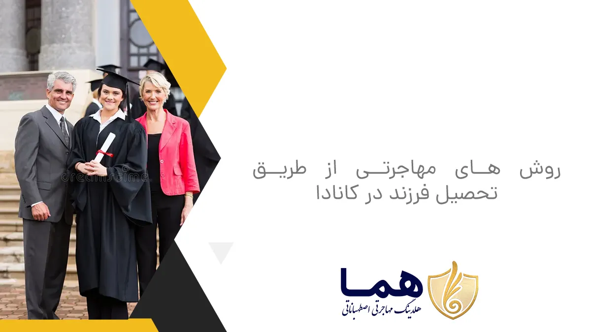 روش‌های مهاجرتی از طریق تحصیل فرزند در کانادا