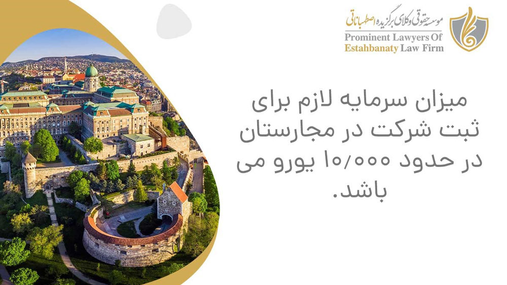 میزان سرمایه لازم برای ثبت شرکت در مجارستان