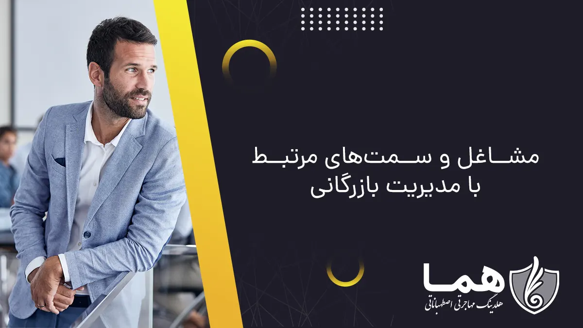 مشاغل و سمت‌های مرتبط با مدیریت بازرگانی