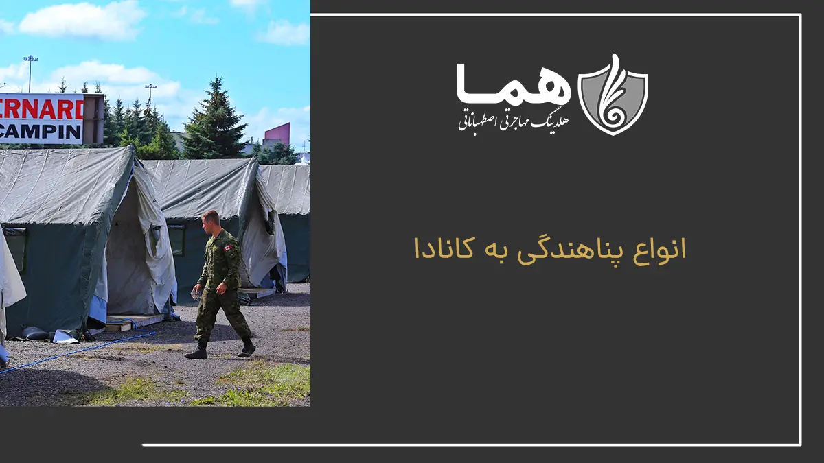 انواع پناهندگی به کانادا