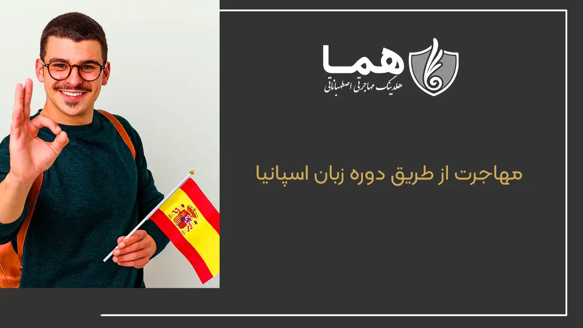 مهاجرت از طریق دوره زبان اسپانیا